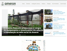 Tablet Screenshot of ameron.org.br