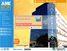 Tablet Screenshot of ameron.com.br